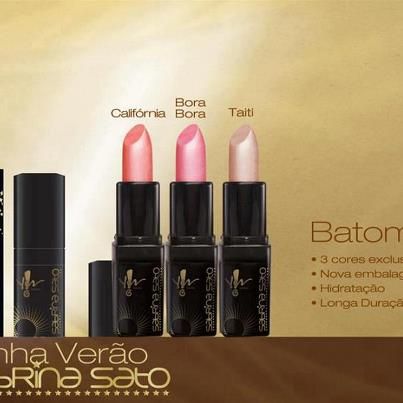Batom Sabrina Sato - Coleção Verão